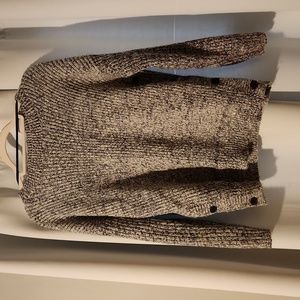 Joe Fresh Oversized Sweater with Button Detail - XS